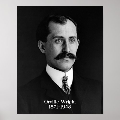 Orville Wright poster 16x20