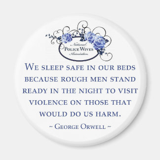 Orwell w/NPWA logo Magnet