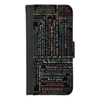 Orwell's quotes iPhone 8/7 wallet case