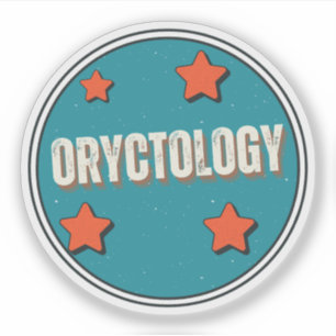 Oryctology Sticker