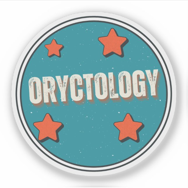 Oryctology Sticker (Front)