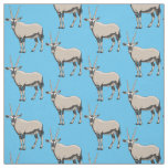 Oryx cartoon illustration fabric