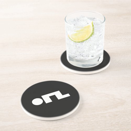 ORZ Emoticon Kaomoji Emoji Drink Coaster