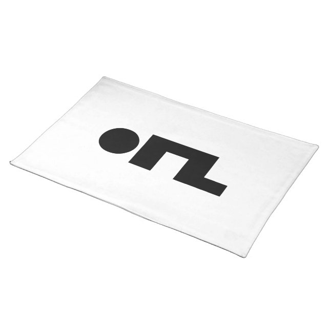 ORZ Emoticon Kaomoji Emoji Placemat (On Table)
