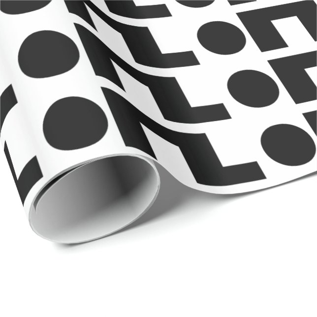 ORZ Emoticon Kaomoji Emoji Wrapping Paper (Roll Corner)