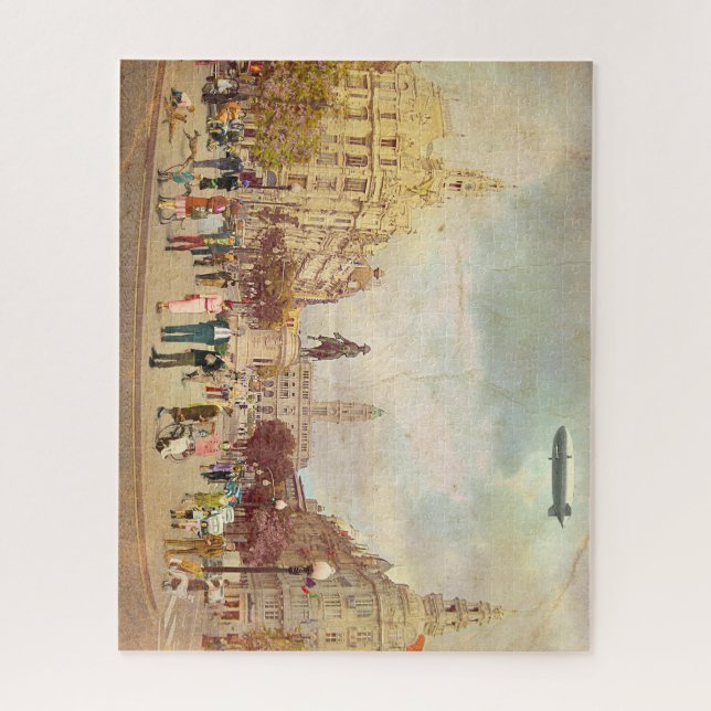 Os Aliados,1935. Port (Portugal) Jigsaw Puzzle (Vertical)