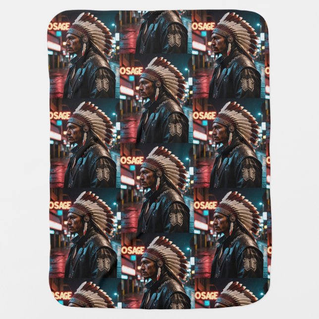 Osage Baby Blanket (Front)