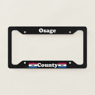Osage County Missouri LPF License Plate Frame