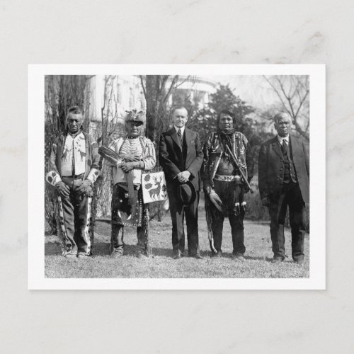 Osage Indians 1925 Postcard