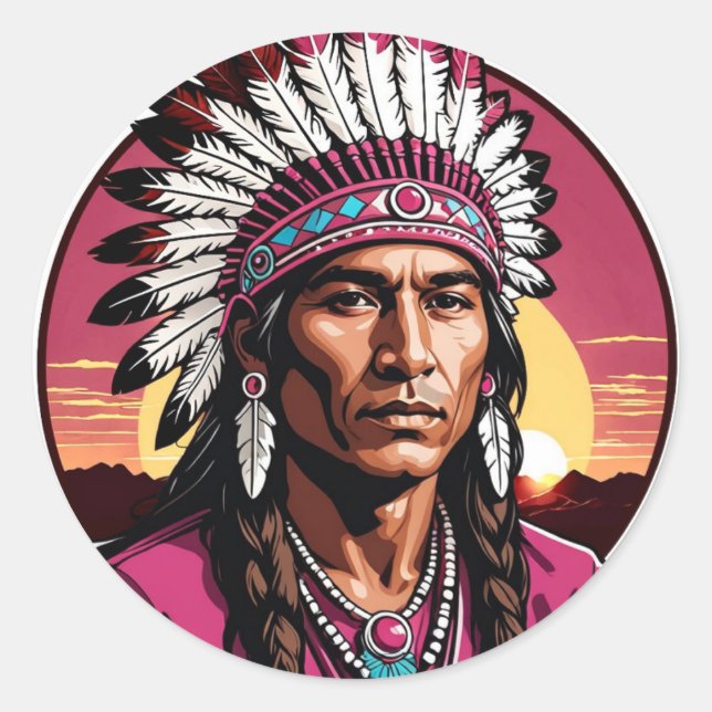 Osage Indians sticker (Front)