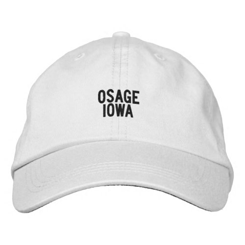 Osage Iowa Hat