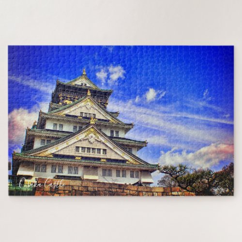 Osaka Castle Blue sky ver Jigsaw puzzle Jigsaw Puzzle