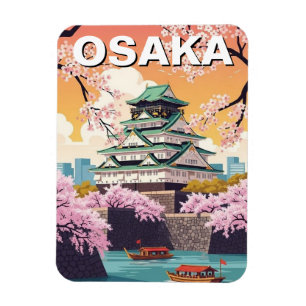 Osaka Castle Japan Magnet