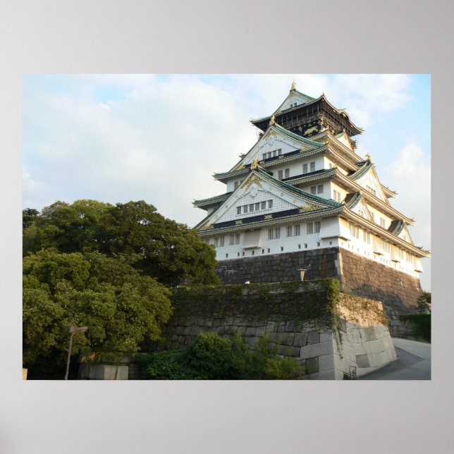 Osaka Castle Poster (Front)