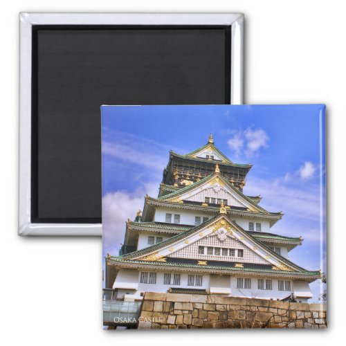 Osaka CastleSquare Magnet