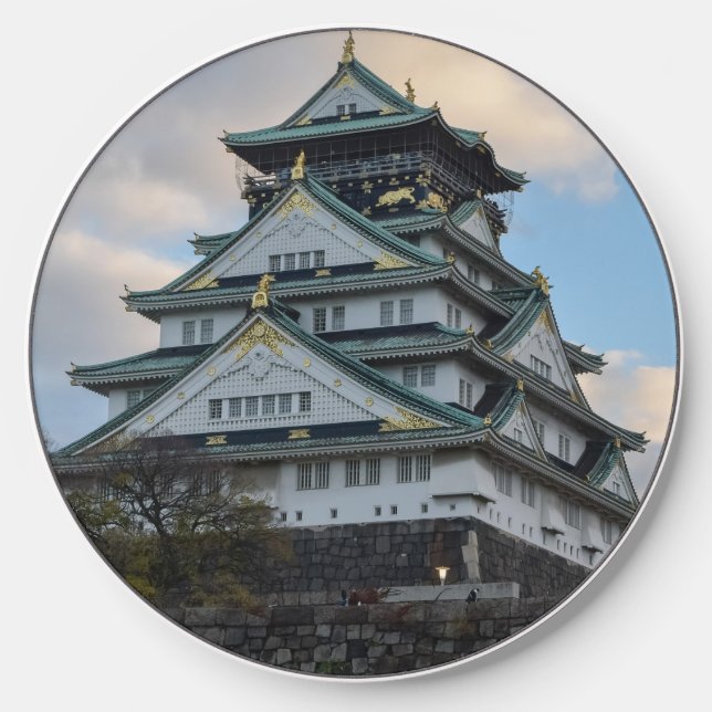 osaka castle wireless charger  (Front)
