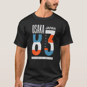 Osaka Japan 83 Ocean North West Pacific T-Shirt