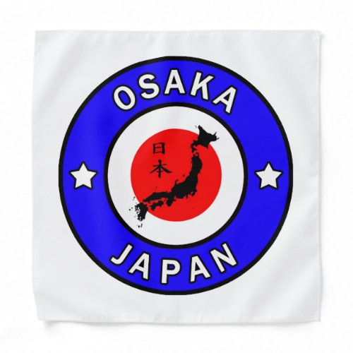 Osaka Japan Bandana