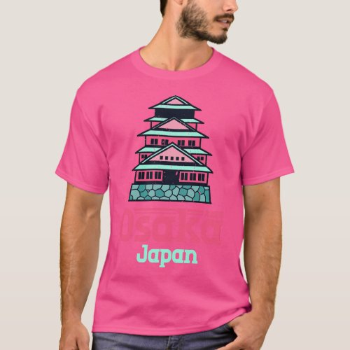 Osaka Japan City Vintage T_Shirt