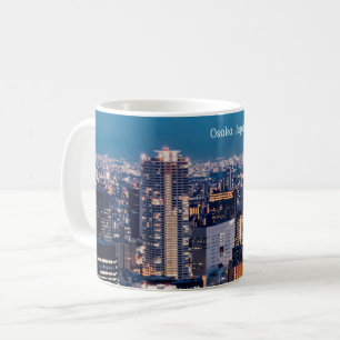 Osaka Japan cityscape photograph Coffee Mug