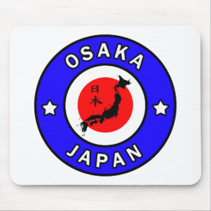 Osaka Japan Mouse Pad