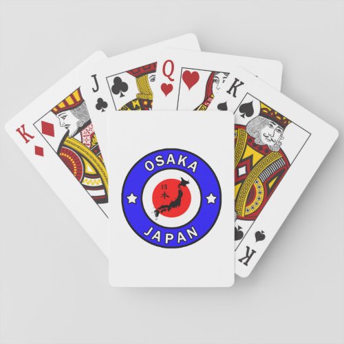 Osaka Japan Poker Cards