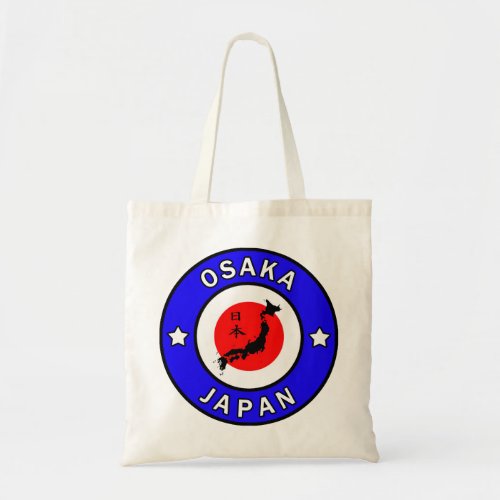 Osaka Japan tote bag