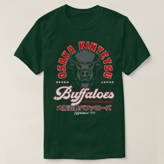 Osaka Kintetsu Buffaloes T-Shirt (Design Front)