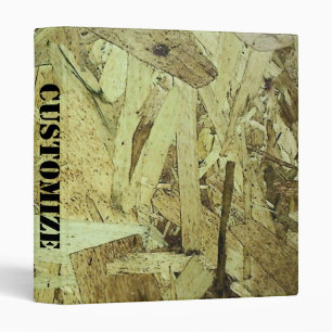 OSB Chip Board Plywood 3 Ring Binder