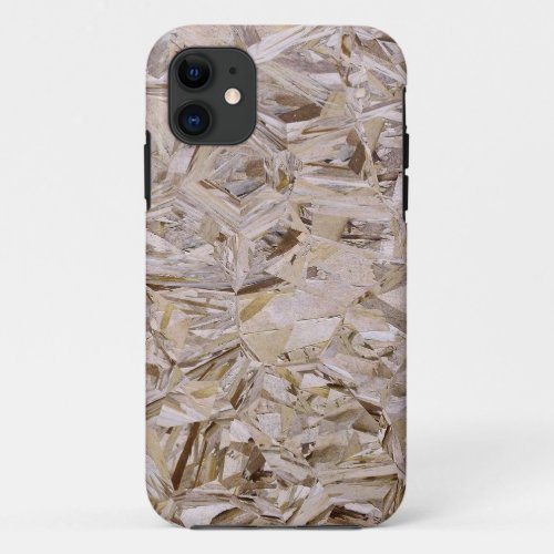 OSB Construction Plywood Sheeting Print iPhone 11 Case