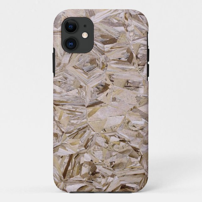 OSB Construction Plywood Sheeting Print Case-Mate iPhone Case (Back)