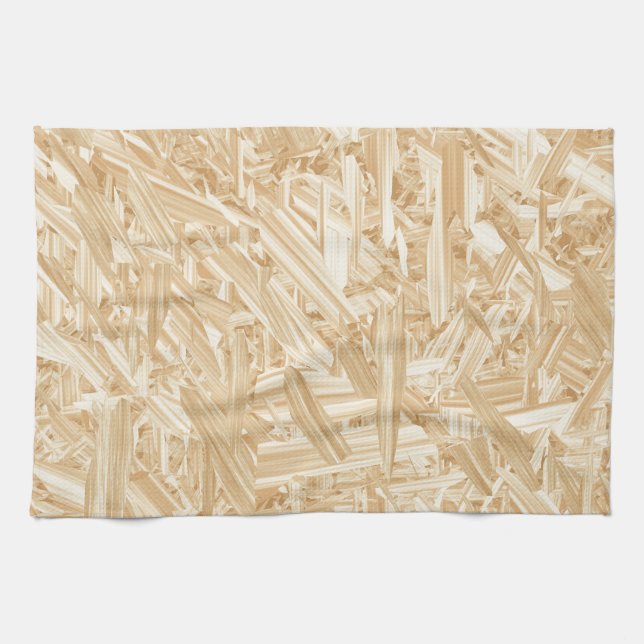 OSB Pattern Chipboard Renovation Towel (Horizontal)