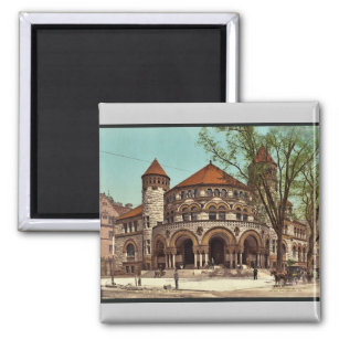 Osborn Hall, Yale College rare Photochrom Magnet