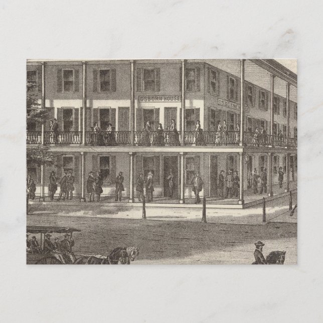 Osborn House, Squan, NJ Postcard (Front)