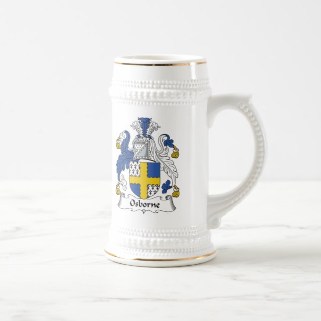 Osborne Family Crest Beer Stein (Right)