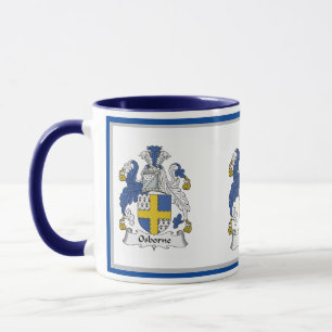 Osborne Family Crest* Osborne Coat Of Arms* Coffe Mug