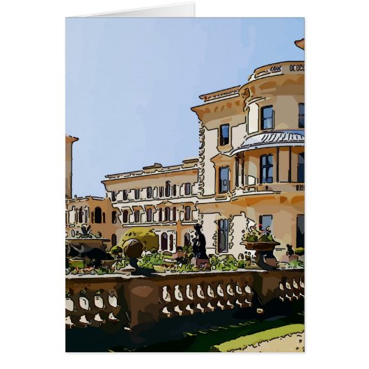 Osborne House And Gardens Cards (Front)