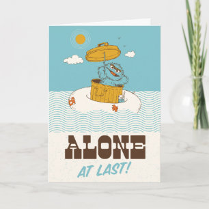 Oscar Alone at Last Card