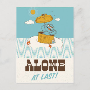 Oscar Alone at Last Postcard