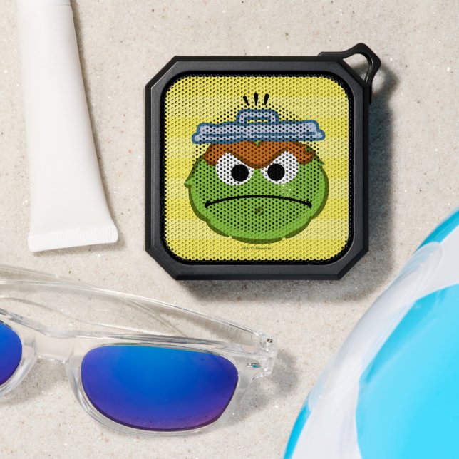 Oscar Angry Face Bluetooth Speaker (Insitu(Beach))