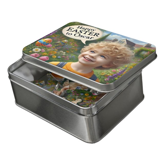 OSCAR ~ EASTER GIFT ~ Easter Egg ~ Puzzle (Lid Open)