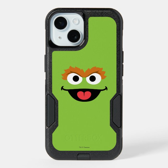 Oscar Face Art iPhone 15 Case (Back)