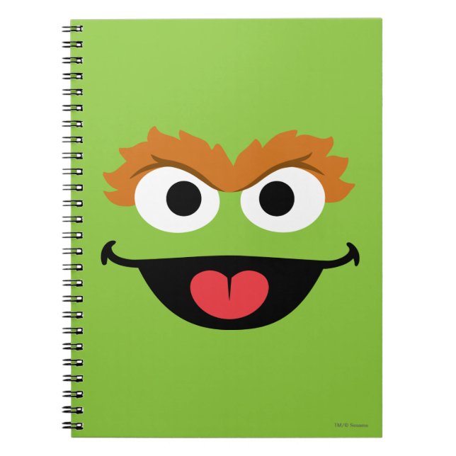 Oscar Face Art Notebook (Front)