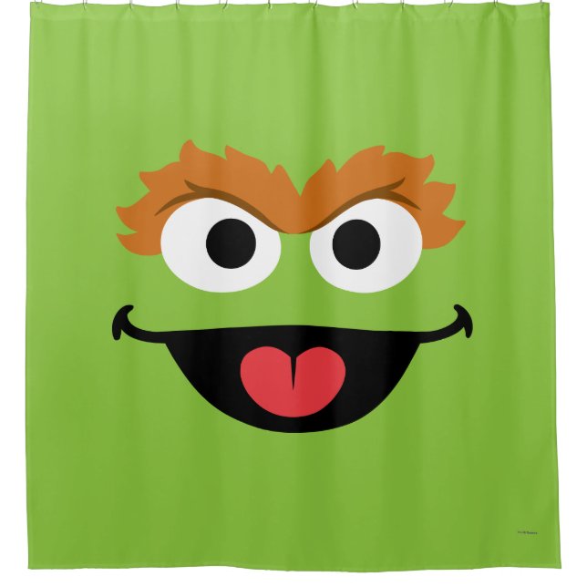 Oscar Face Art Shower Curtain (Front)