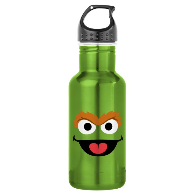 Oscar Face Art Water Bottle (Front)