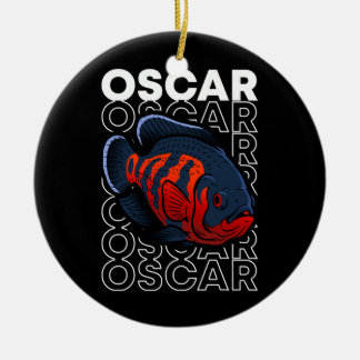 Oscar Fish 80's Style Monster Fish Keeper Ceramic Ornament
