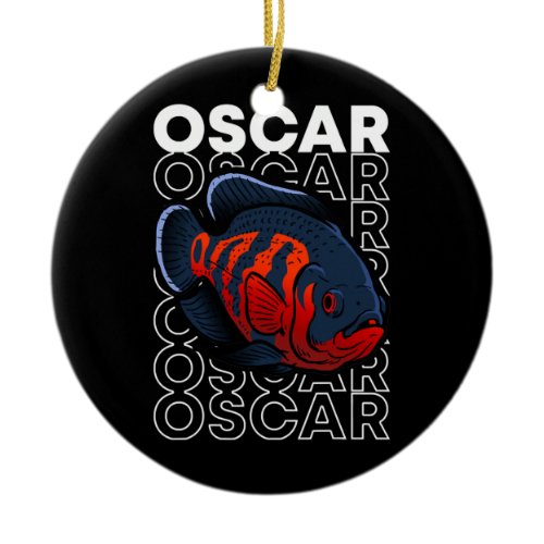 Oscar Fish 80's Style Monster Fish Keeper Ceramic Ornament