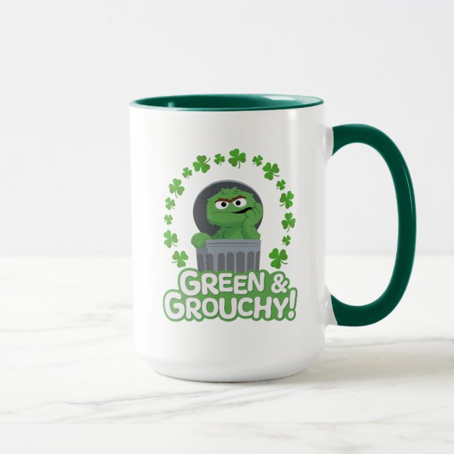 Oscar | Green & Grouchy! Mug (Right)
