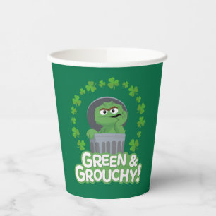Oscar   Green & Grouchy! Paper Cups