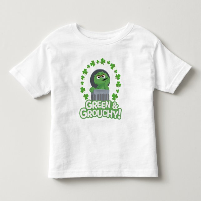 Oscar | Green & Grouchy! Toddler T-shirt (Front)